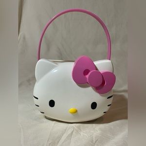 Rare Hello Kitty Edible Arrangements Plastic Bucket Sanrio 2010